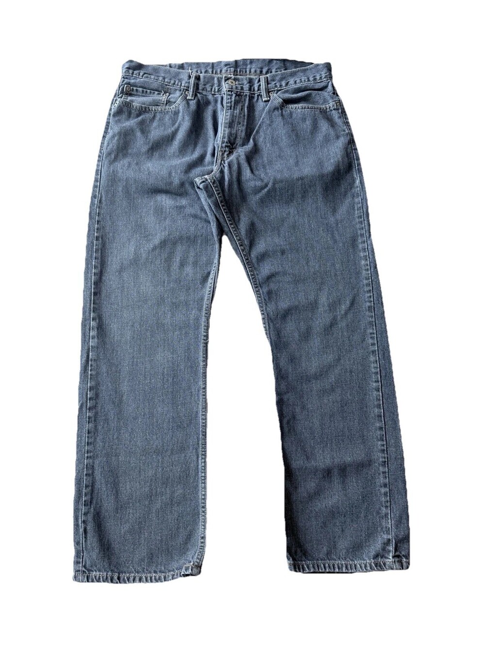 Levis 514 Straight Leg Blue Jeans Mens 38x32 Classic Preppy American Wash Y2K‎
